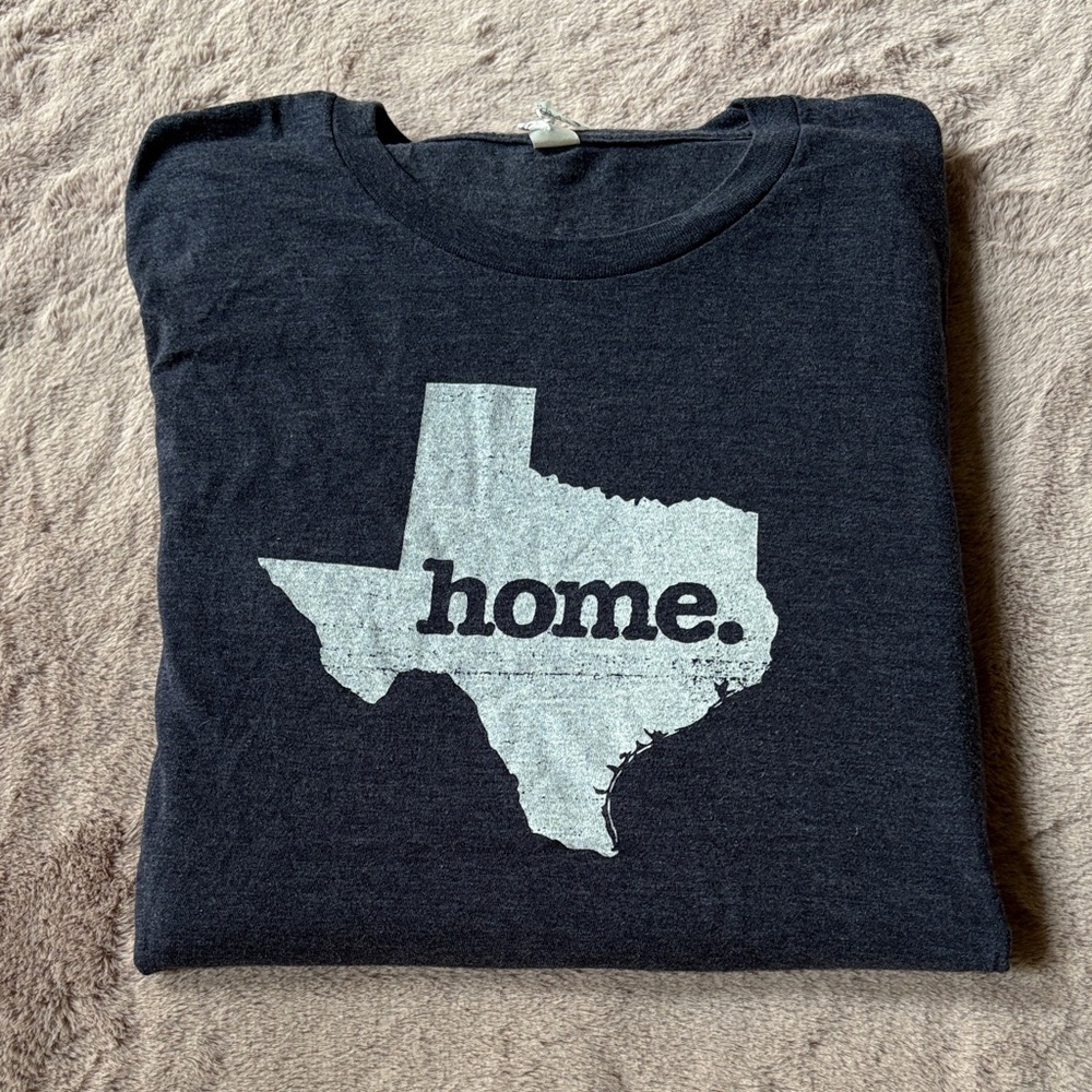Texas HOME Navy Graphic T-Shirt